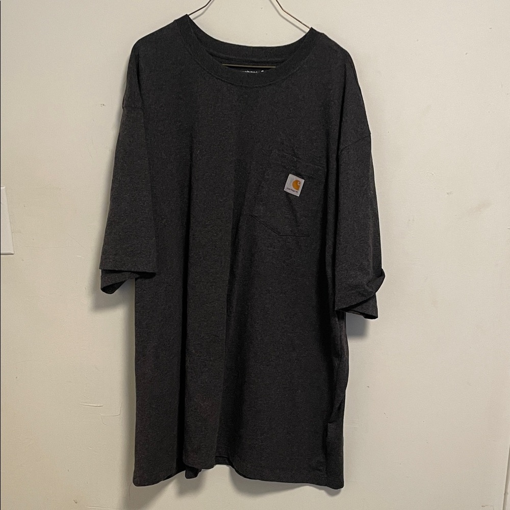 Carhartt Men's Charcoal Pocket Tee